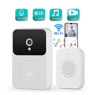 Chuông cửa không dây X9 có Camera Tầm nhìn ban đêm An ninh Wifi Màn hình liên lạc cửa thông minh