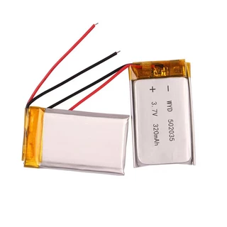 [Loại 1]Pin Li-Po 3.7V 502035 320mAh (Lithium Polyme) cho hộp sạc tai nghe Bluetooth