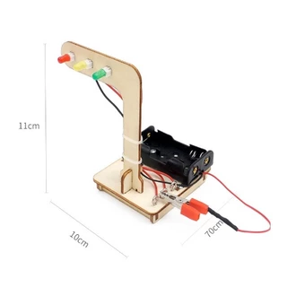 [Giáo Dục STEM] Trụ Đèn Giao Thông - Đồ Chơi Sáng Tạo Cho Trẻ