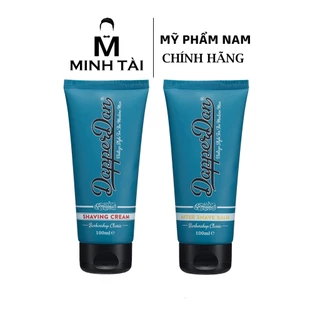 Combo Cạo râu Dapper Dan Shaving Cream & After Shave Balm - 100ml - Hàng chính hãng