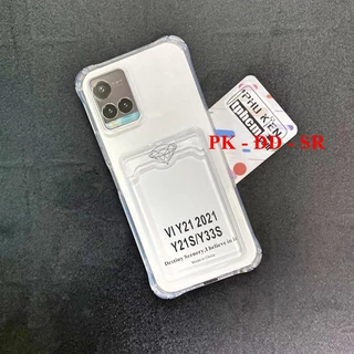 Ốp Lưng Vivo Y33S - Y21 2021 - Y21S Dẻo Trong Chống Sốc Đựng Card