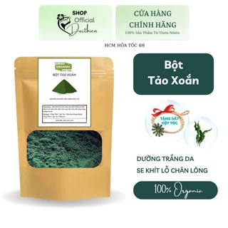 100g, 200g Mặt Nạ Bột Tảo Xoắn - Bột Tảo Xoắn Nhật Nguyên Chất Làm Đẹp Da, Chuyên Spa