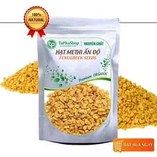 [Hàng Công Ty] Hạt Methi Ấn Độ (Thơm, Sạch, Nguyên Chất) - Ổn Định Đường Huyết, Hạ Mỡ Máu, Kích Thích Tiêu Hóa