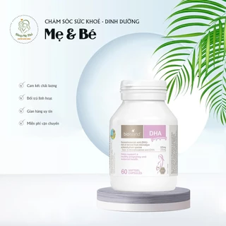 DHA bầu Bio Island 60 viên Úc - DHA for Pregnancy, dành cho mẹ sắp bầu, đang bầu và sau sinh [Cam kết chuẩn Úc]