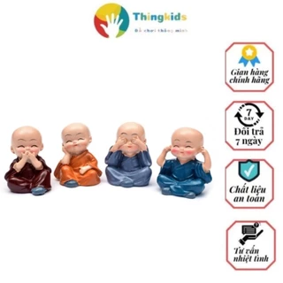 Bộ tượng 4 KHÔNG để sống cuộc đời bình yên - Thingkids