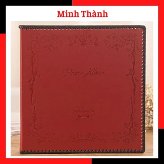 Album ảnh DIY bìa da loại đẹp sang trọng cỡ lớn kèm hộp đựng