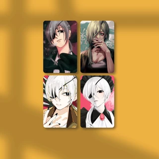 [ PHOTOCARD ] Thẻ Card Bo Góc Anime Quanxi Chainsaw Man - Giấy Bìa Cứng - Có Màng Cán