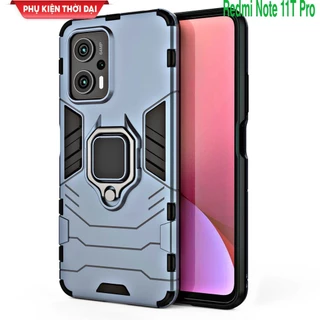 Ốp lưng Redmi Note 6 Pro / Note 10 Pro / Note 11T Pro / Note 12 Pro 5G / Note 13 Pro 5G chống sốc Iron Man Iring giá đỡ