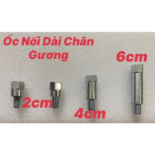 Ốc Nối Chân Gương Cao và Xoay Gập Gương Xe Máy Ren Thuận < giá 1 ốc> Ảnh thật