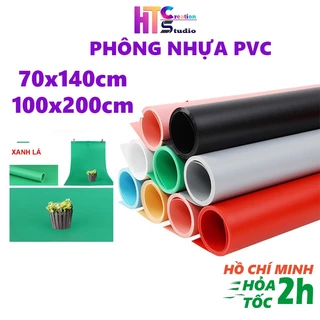 Phông Nền Nhựa PVC Trơn, background chụp ảnh, quay phim, chụp Studio, Lookbook hoặc Livestream