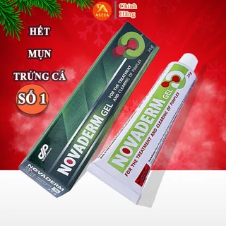 Mụn Mặt Novaderm Ngừa Mụn Trứng Cá Tuổi Dậy Thì Đầu Đen Trán Mụn Ẩn Bọc Trắng Cám Cơm Sau Lưng Mụn Cằm Mũi Bọc Mờ Sẹo