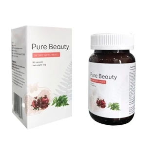 Pure Beauty - Viên uống trắng da, chống nắng, chống lão hóa và chống oxy hóa