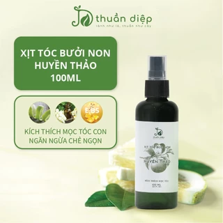 Xịt tóc bưởi xịt tóc thảo dược hỗ trợ kích thích mọc tóc nhanh, giảm rụng tóc, dưỡng tóc dày và dài Thuần Diệp