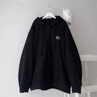 Áo Khoác NỈ Hoodie Zip Kéo Tag Nhựa WZS( from uniex nam & nữ ) - N.E.K.K