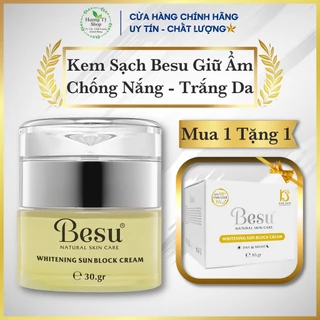 Kem Sạch Besu Cao Cấp Chống Nắng, Trắng Da Và Giữ Ẩm