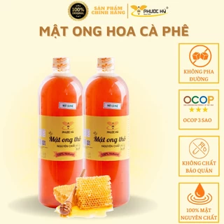 mật ong nguyên chất thiên nhiên hoa cà phê cao cấp Phước Hỷ 2 lít