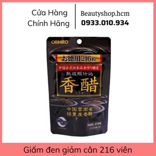 Giấm đen giảm cân Nhật Bản 216 viên