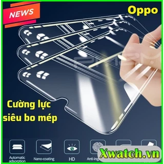 Cường lực siêu bo mép 2.5D cho Oppo A74 A94 A17 A55 A57 A16 A16K A5 A9 A93 A95 A31 A54 A73 A3S F11 pro Reno 6 6z 7 8 8z