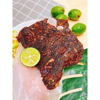 Bò Một Nắng Miếng Mềm 500gr Đặc Sản Krong Pa - Gia Lai - Tặng Kèm Muối Kiến Vàng