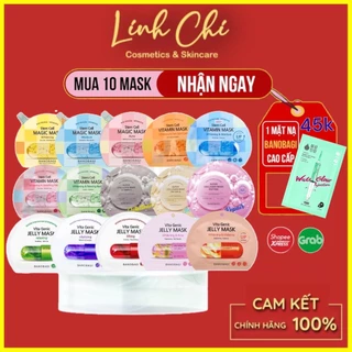 Hộp 10 Miếng Mặt Nạ Vita Genic Jelly Mask BANOBAGI Bổ Sung Vitamin