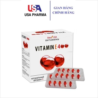 Viên uống VITAMINE ĐỎ bổ sung vitamin E giúp làm đẹp da, trắng da, hồi phục da nhăn nheo- Hộp 100 viên