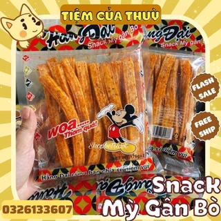 Snack Mỳ Gân Bò Hằng Đại,176G~20 thanh Snack đồ ăn vặt Cay Cay tuổi thơ