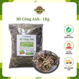 Lá Bồ Công Anh Khô 1kg Hỗ Trợ Chức Năng Gan, Thận - Dược Liệu Tuấn Dũng