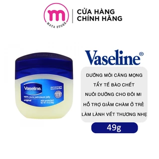 Sáp dưỡng ẩm đa năng Vaseline 100% Pure Petroleum Jelly Original Mỹ 49g