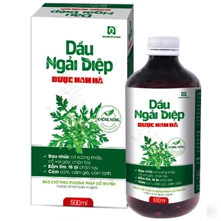 Dầu Ngải Diệp Dược Nam Hà, hỗ trợ làm mờ vết bầm tím do va đập (Chai 50ml & 500ml )