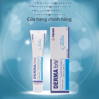 FREE SHIP DERMA FORTE bản thường/bản advanced dành cho da mụn - thâm date mới 2025