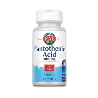 Thực phẩm chức năng Kal Pantothenic Acid 1000mg 50 viên chay