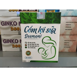 Cốm lợi sữa Suamami cho mẹ bầu và cho con bú, lợi sữa, tăng tiết sữa, giảm tắc tuyến sữa