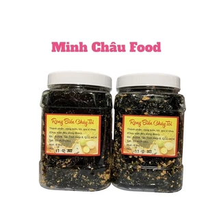 200Gr Rong biển cháy tỏi thơm giòn,ăn vặt, ăn cơm đều ngon