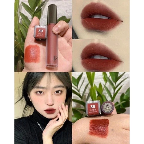 Son Kem Lì Bbia Last Velvet Lip Tint -39 Feign Longing