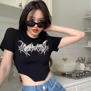 ÁO CROPTOP VẠT NHỌN IN NHỆN NGÀN NĂM BATMAN