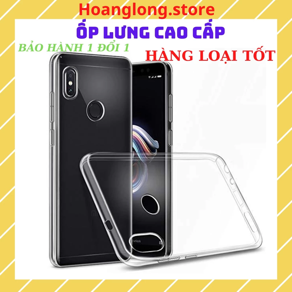 Ốp lưng Xiaomi dẻo trong suốt Redmi  5 Plus/ Note 6 Pro/Note 5 /5 Pro /Mi 8 Lite/ Note 7/Redmi 7/ Mi 9/9 Se/ K20/k20 pro