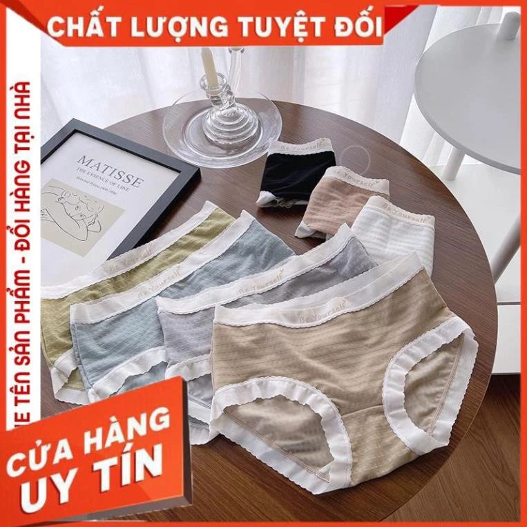 Quần lót nữ FABRIC tơ trơn siêu cấp - Quần chip nữ freesize FLQ169