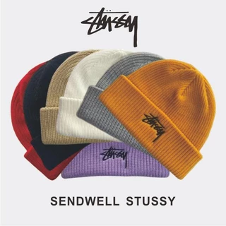 Mũ Len Stussy Thời Trang Thu Đông 2022 Phong Cách Mới Bảo Vệ Tai Dễ Phối Đồ