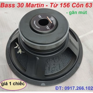 Loa Bass 30 Gân Mút Martin - Từ 156 Coil 63mm Khung Sắt - loa 3 tấc - giá 1 chiếc