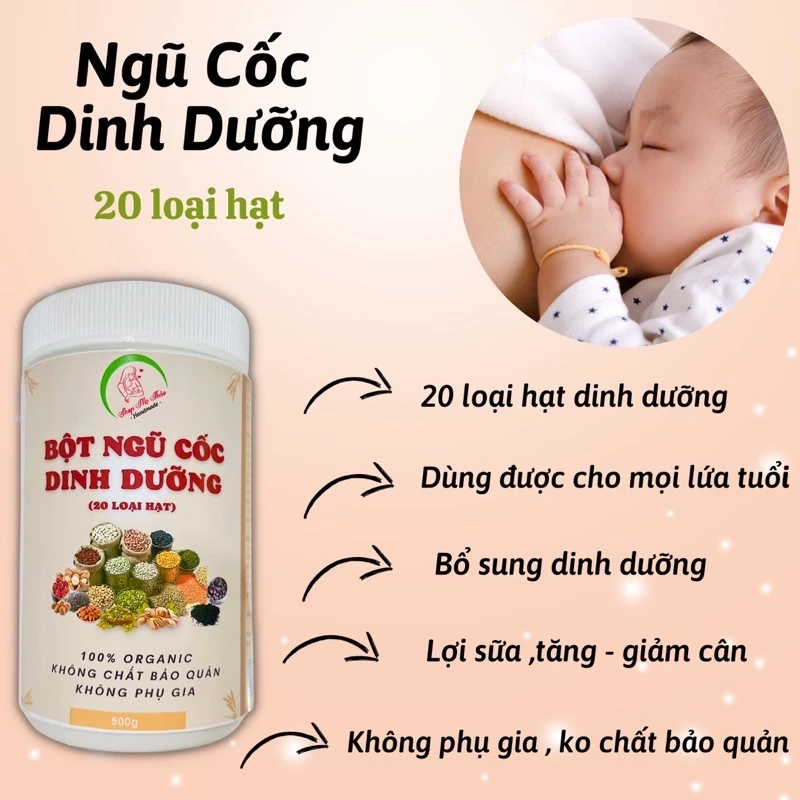 BỘT NGŨ CỐC DINH DƯỠNG LỢI SỮA - MẸ THẢO