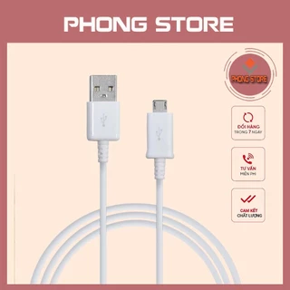 Dây cáp sạc micro usb 1,5m cho điện thoại samsung, oppo, vivo, vinsmats, cáp sạc android - Phong store