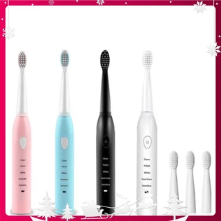 Bàn chải điện ELECTRIC TOOTHBRUSH - Mua bàn chải tặng 4 đầu chải tiện lợi – Max siêu thị tiện ích