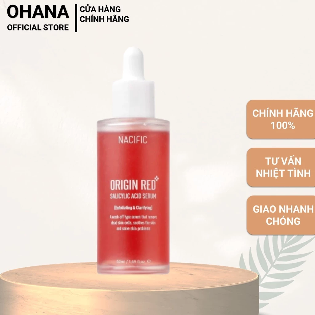 Tinh Chất Peel Da, Tẩy Tế Bào Chết Nacific Origin Red Salicylic Acid Serum (20ml/50ml)