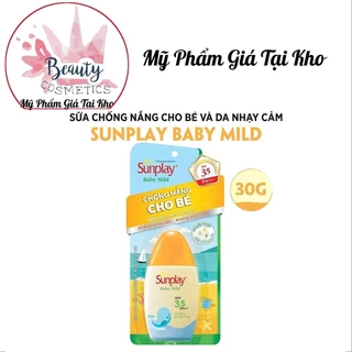 Sữa chống nắng cho bé và da nhạy cảm Sunplay Baby Mild SPF 35, PA++ 30g