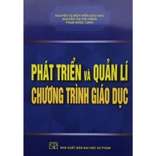 Sách - Phát triển và quản lí chương trình giáo dục