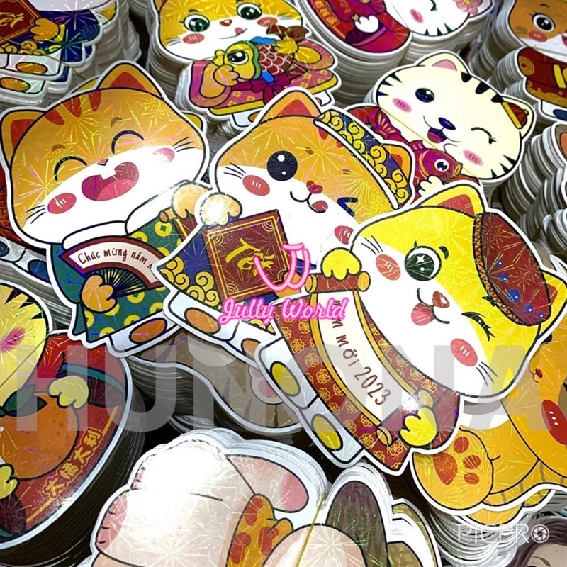 [Combo 10 Chiếc] BAO LÌ XÌ TẾT HOẠT HÌNH CHIBI HÌNH THÚ DỄ THƯƠNG 2026