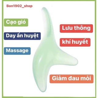 Dụng cụ CẠO GIÓ, MASAGE, DAY ẤN giúp LƯU THÔNG KHÍ HUYẾT, GIẢI CƠ, GIẢM BẾ TẮC nhức mỏi