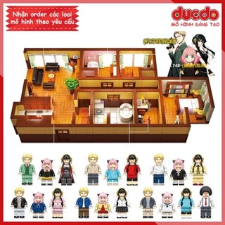 745 - 750 Lắp ghép Gia Đình Điệp Viên SPY × FAMILY- Đồ chơi Xếp hình Mô hình Ninja Minifigures Mini