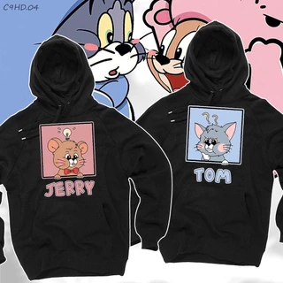 Áo nỉ sweater hoodie cặp đôi nam nữ meme Tom & Jerry funny basic unisex chất nỉ bông dày giá rẻ mữ to Goat Store C9HD.04