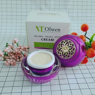 [Chính Hãng] Kem Nám, Tàn Nhang, Đồi Mồi VT Olwen Hoa Nghệ Tây - SAFFRON FLOWER MELASMA - FRECKLE - SPOTTY CREAM 15g